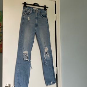 Mother distressed Confession jeans